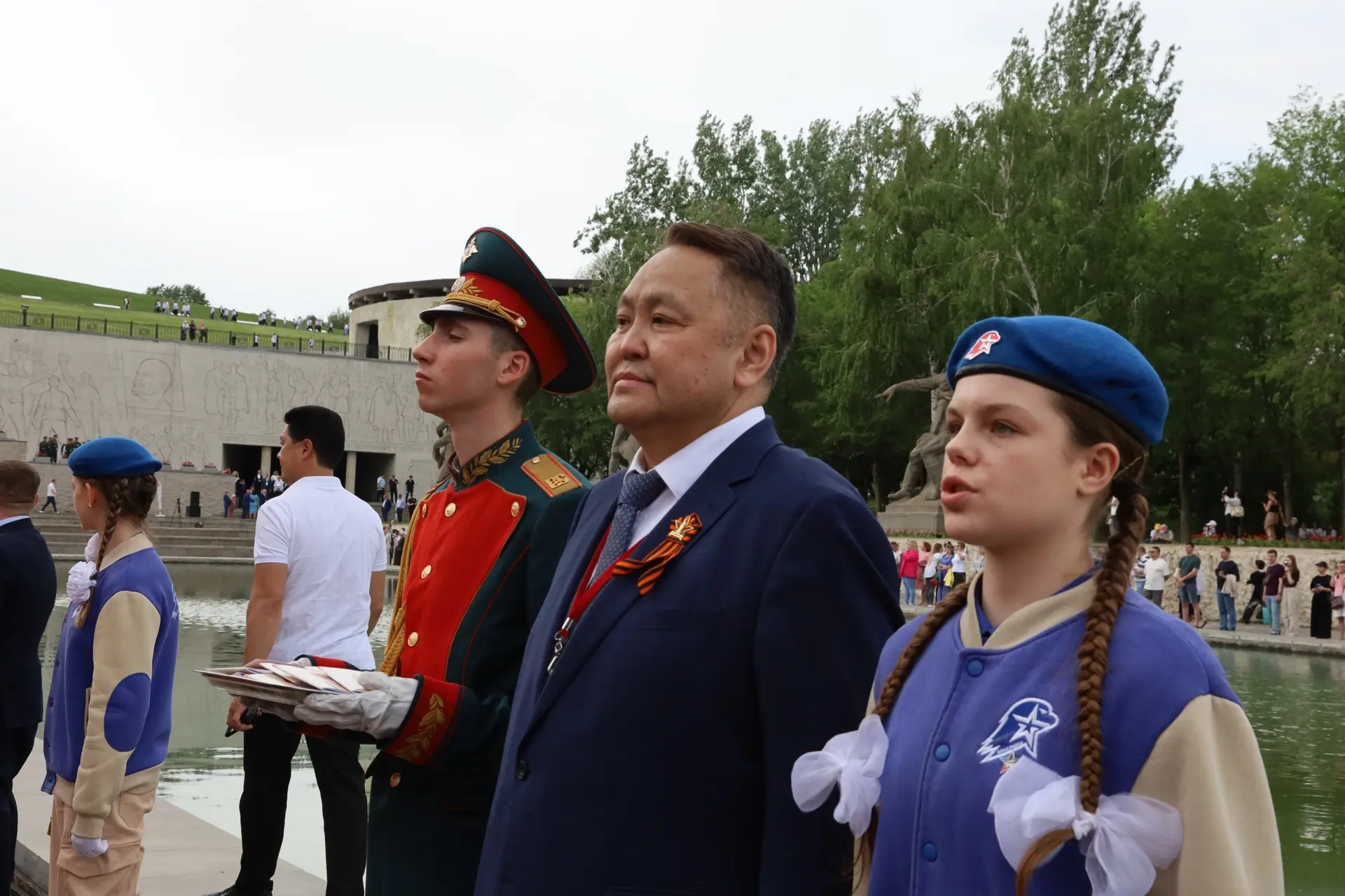 🔻14.09.2026  🇷🇺Сегодня на территории историко-мемориального комплекса «Героям Сталинградской битвы» 