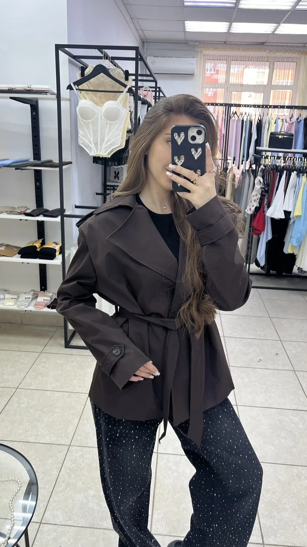 Укороченный тренч🧥