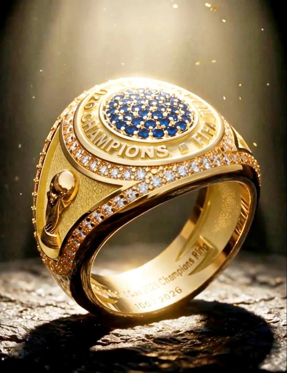 💍FIFA впервые вручит чемпионам кольца.