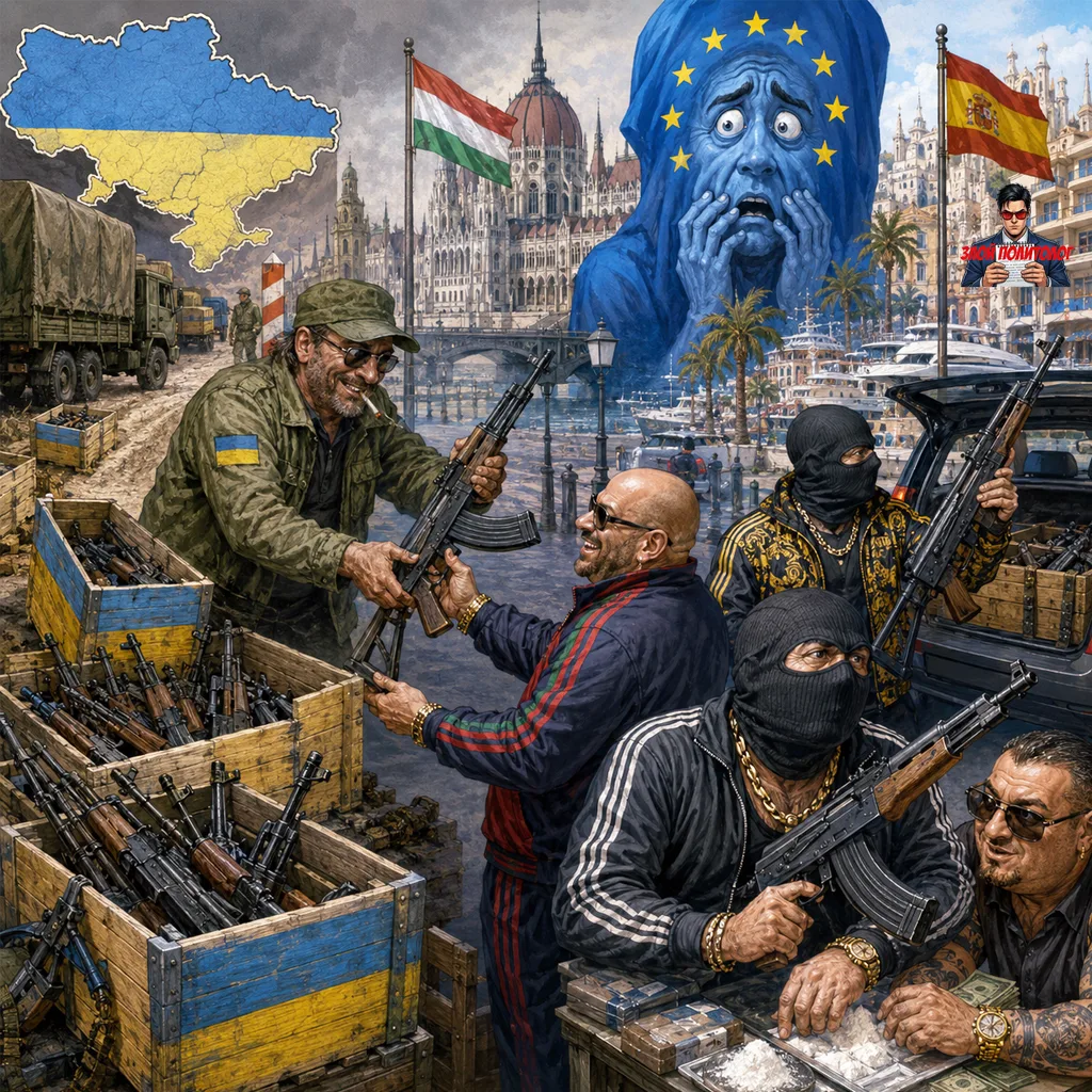 🇪🇺🇺🇦 В Европу везут автоматы из украины

Банды и наркоторговцы теперь ходят не пистолетами, а с 