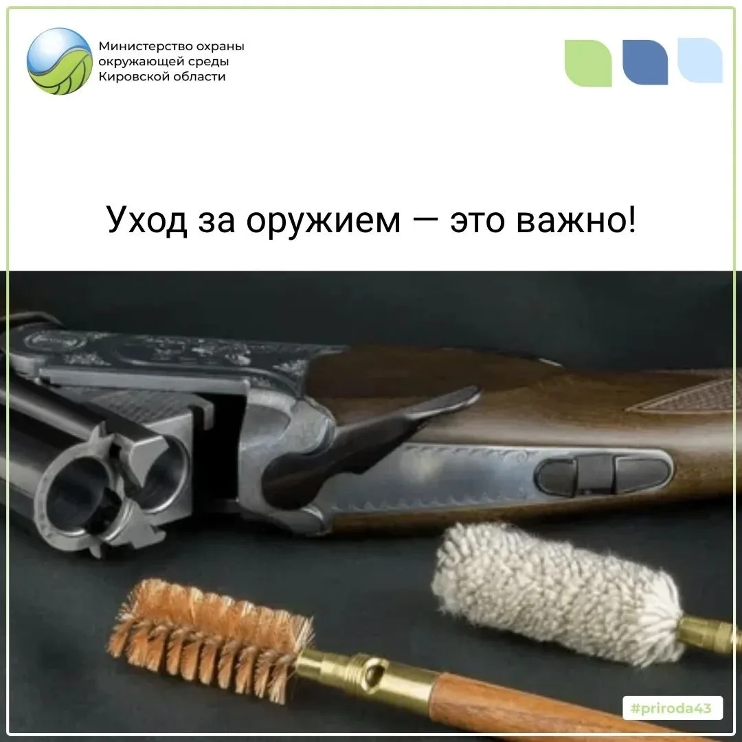 Правильный уход за охотничьим оружием — это очень важно. Каждый владелец ружья должен у...