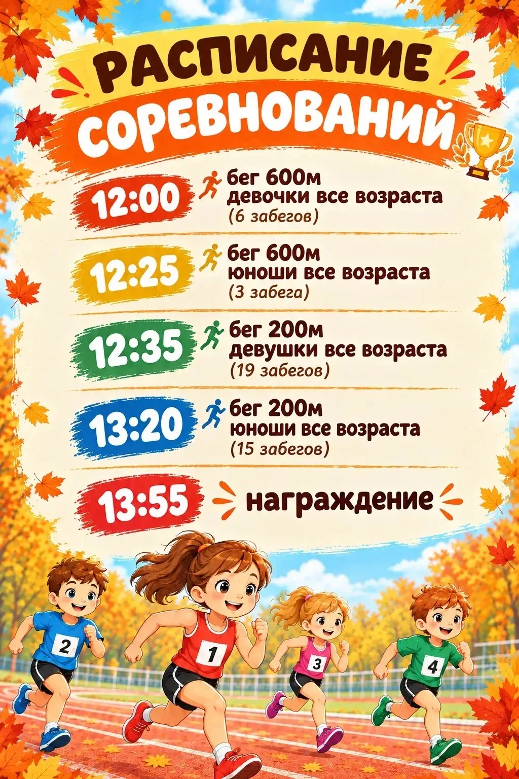 🏃‍♂️🏃‍♀️ А вот и стартовые протоколы!