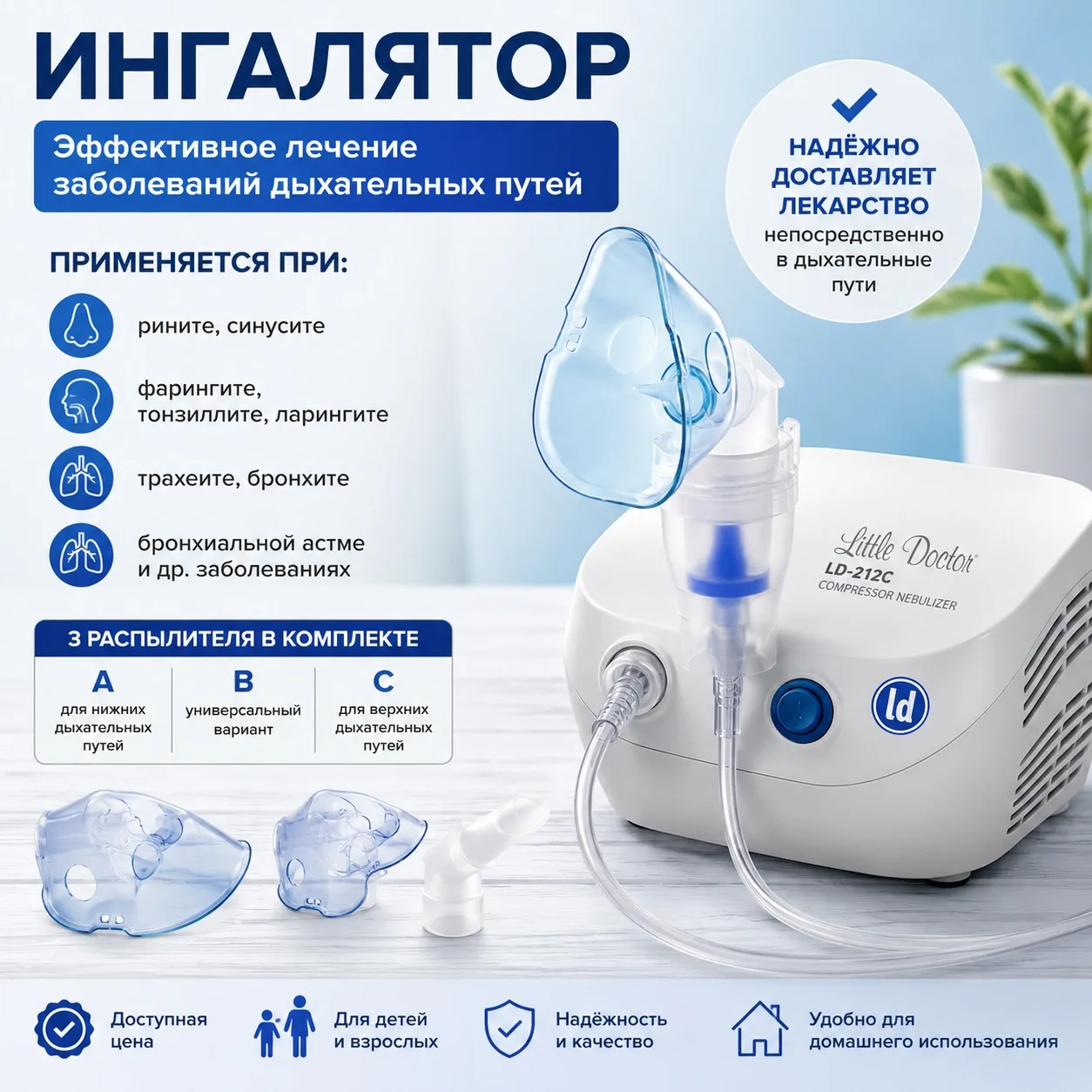 💨 Ингалятор — это не только при кашле!