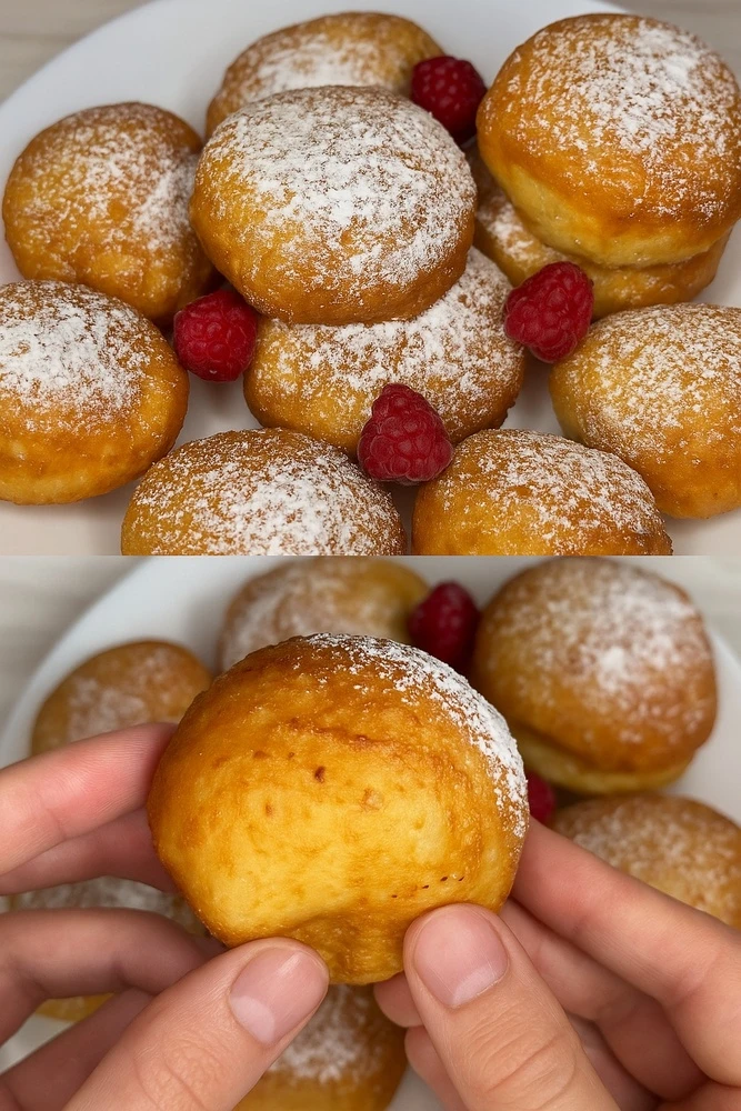 Творожные пончики 🍩