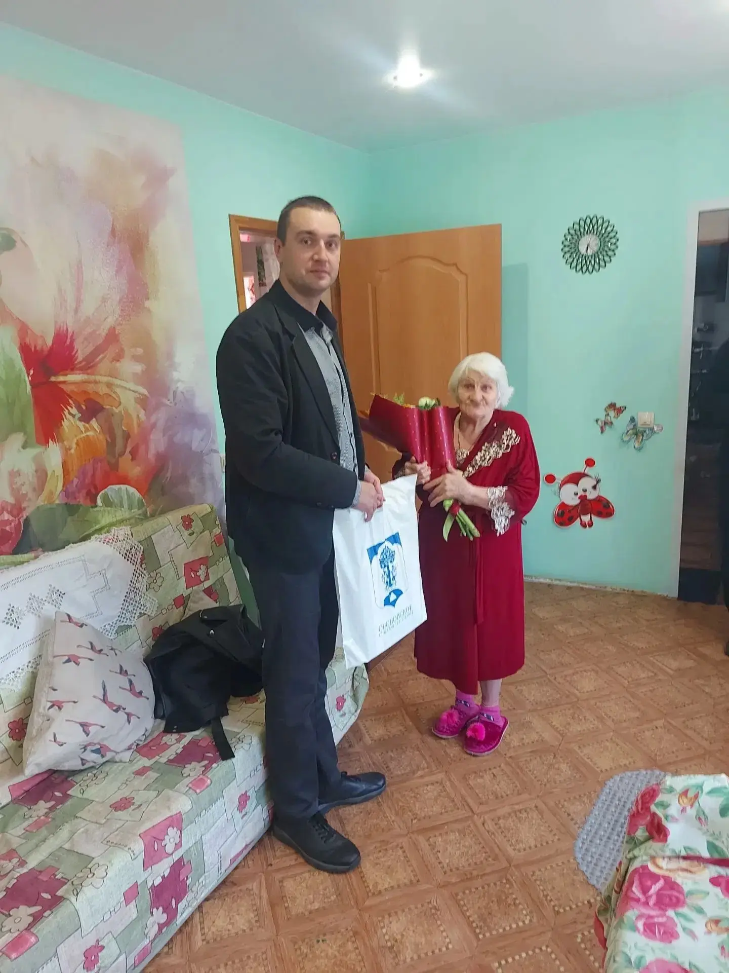 🎉 Поздравляем Ольгу Яковлевну Аглиулину с 94‑летием!