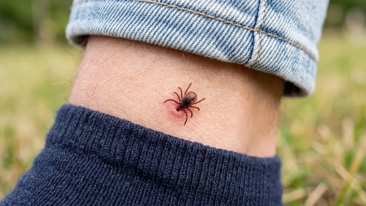 🕷 Клещи могут оставаться активными до конца ноября
