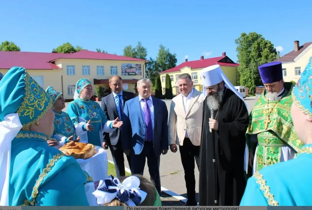 🙏Митрополит Смоленский и Дорогобужский Исидор сегодня вместе с духовщинцами встретил с...