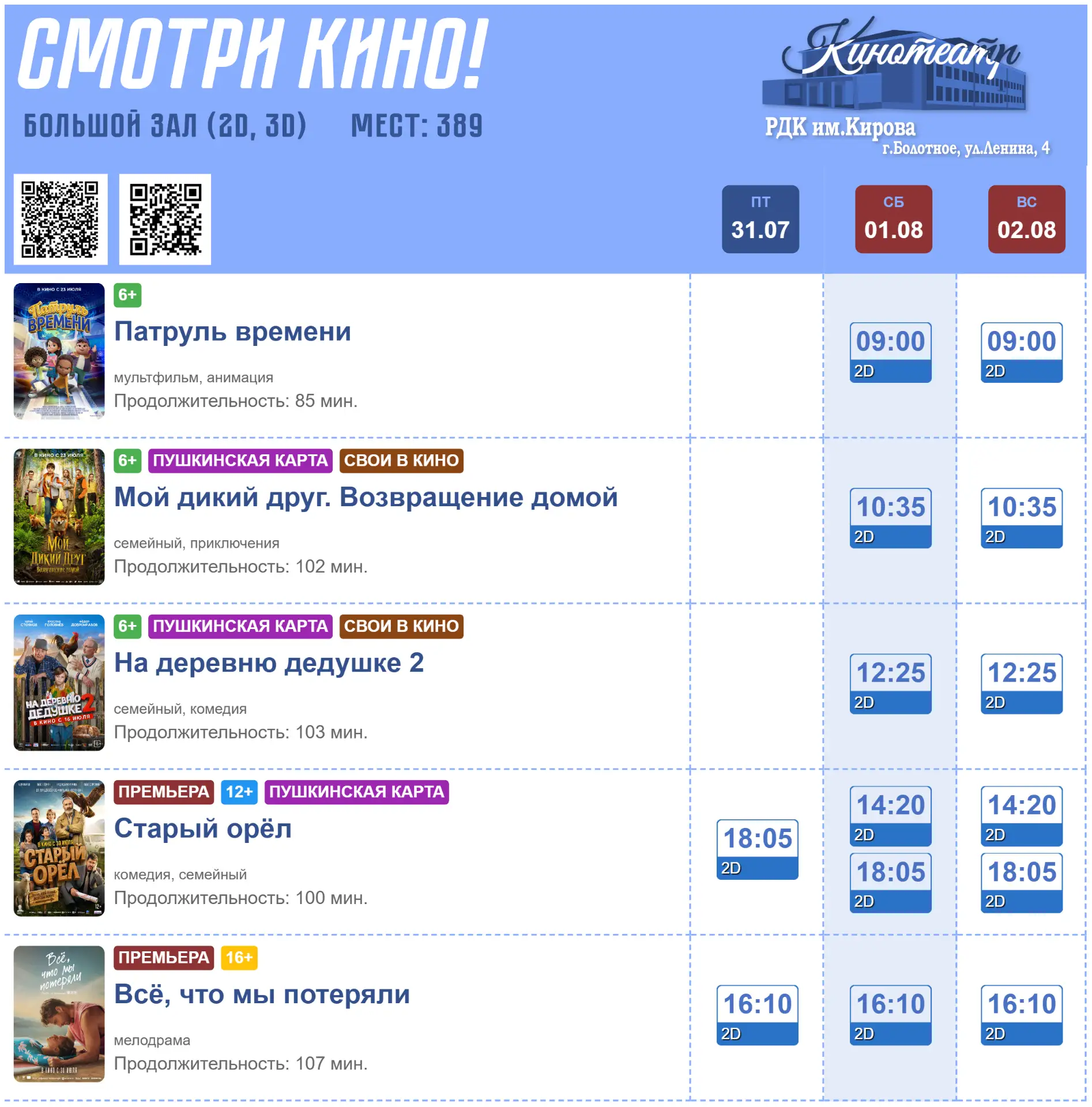 Медиа публикации