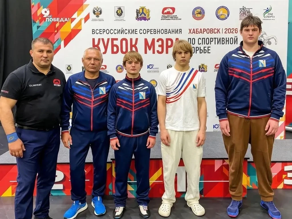 Наши борцы приняли участие во Всероссийских соревнования по греко-римской борьбе среди ...