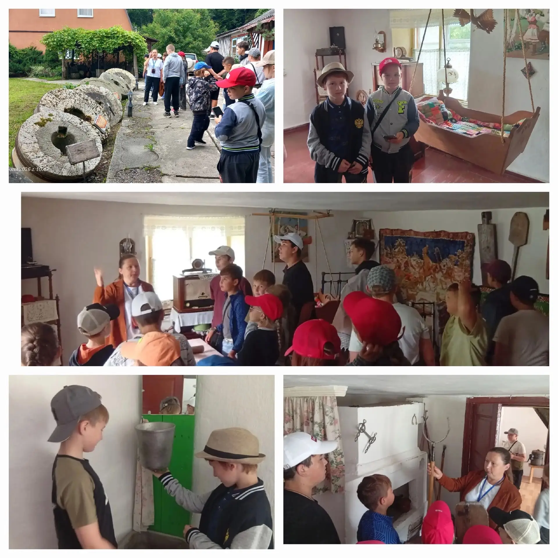 🌞🤗🌞 14 июля
 наш пришкольный лагерь
 "Юный экскурсовод "🕵🔎
совершил поездку в старый хутор лесн