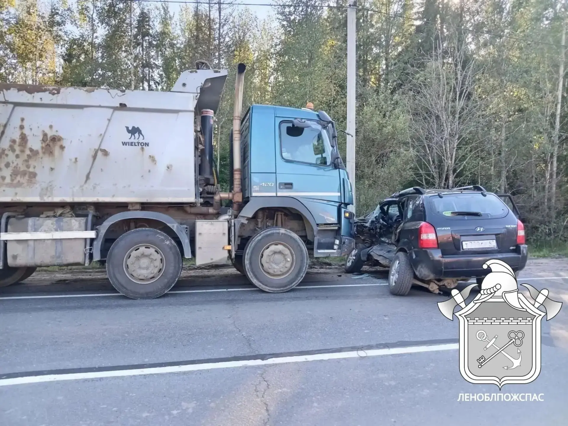 Вчера в 16:05 поступило сообщение о ДТП около деревни Матокса, на трассе "А-181". Произ...