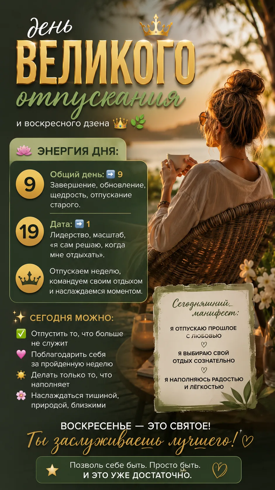 💖 31 мая - День, когда ваш внутренний свет задаёт ритм