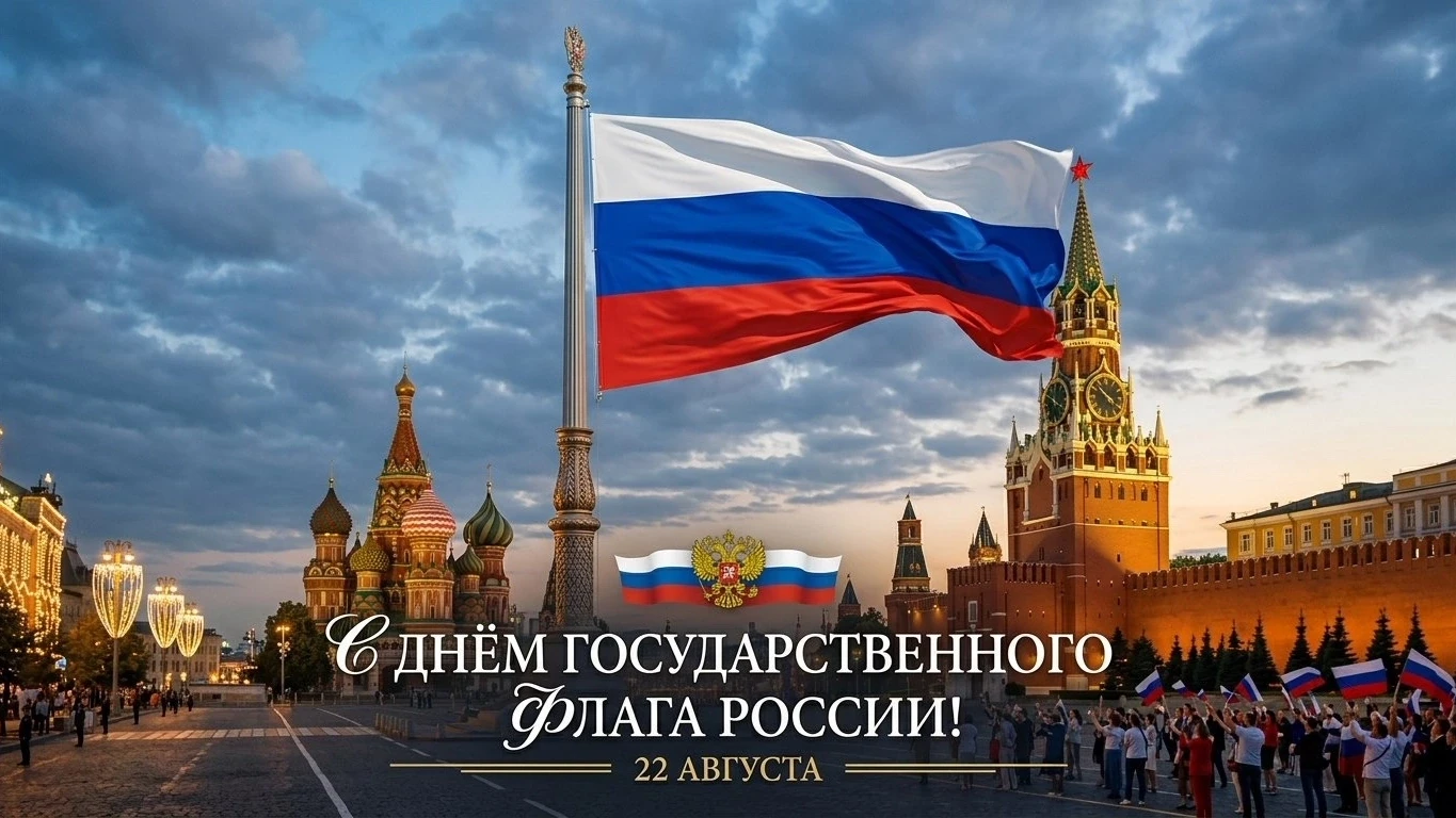 С Днём российского флага! Пусть этот праздник напомнит о том, как важно беречь и ценить...