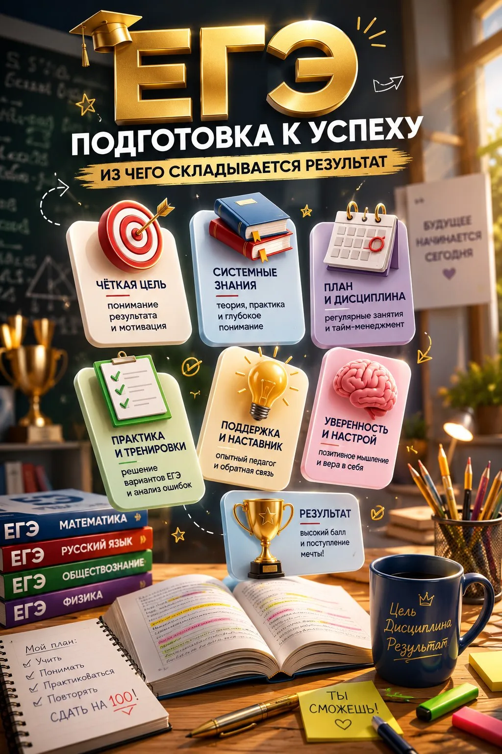 Дорогие наши выпускники!

Завтра, 11 июня, вас ждут экзамены по обществознанию и физике. Чтобы день 