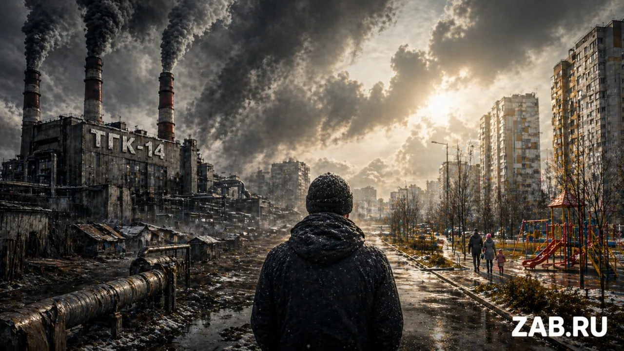 🏭 Чита задыхается. ТГК-14 разрушает город дважды - холодом и дымом.  Десять лет ZAB.RU писал о тариф