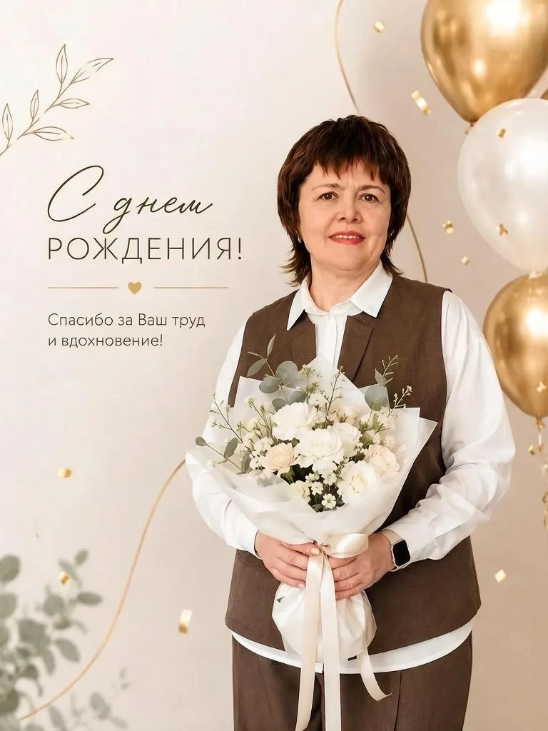 Уважаемая Инна Александровна, от всего сердца педагогический коллектив нашей школы поздравляет Вас с