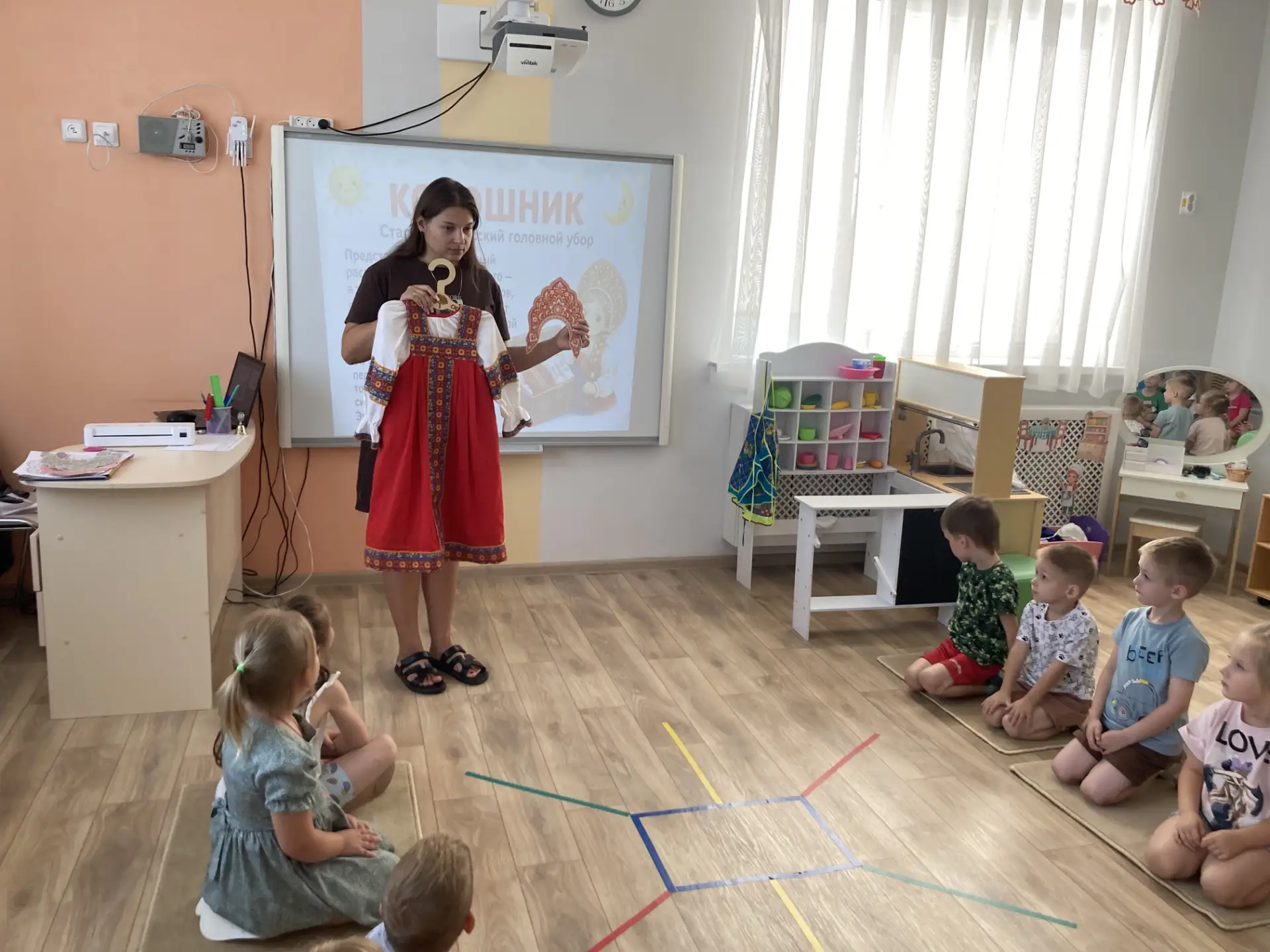 В нашем детском саду прошёл День русского кокошника!