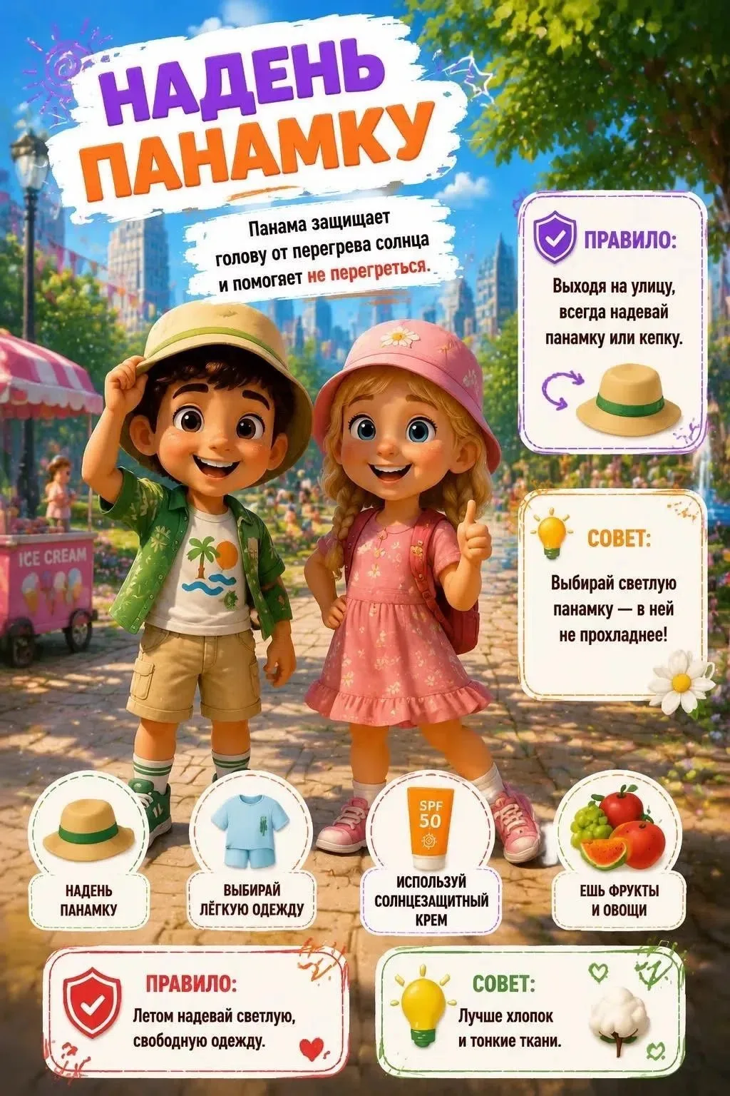 Надень панамку 👒