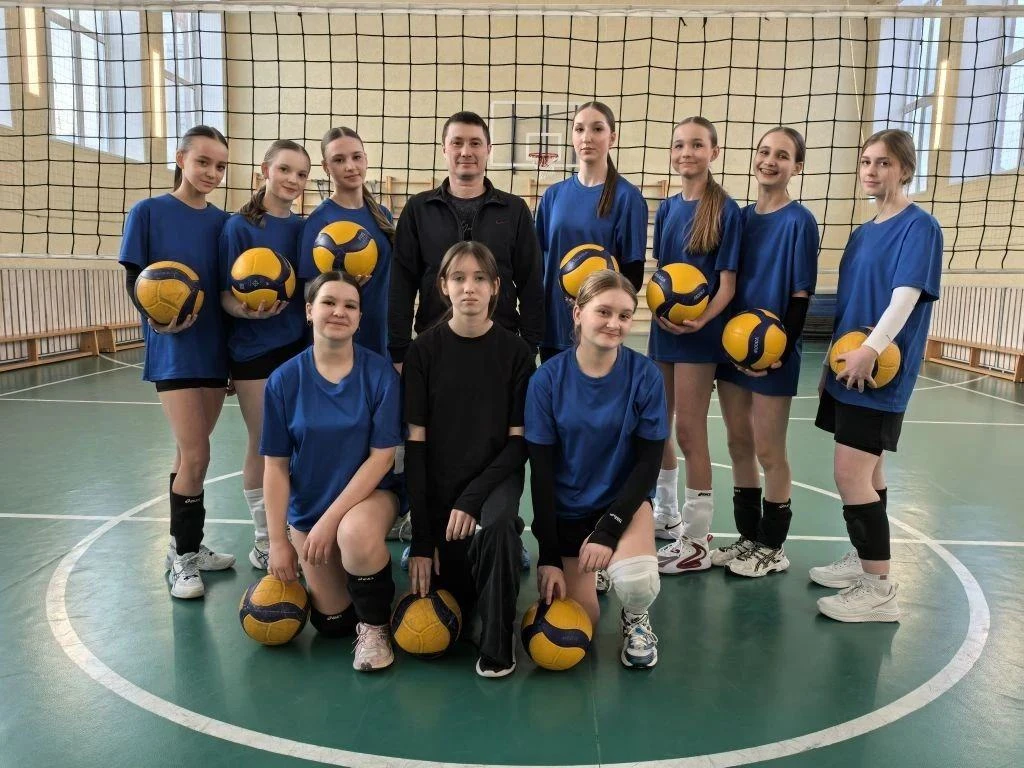 🏀Сборная лицея девушек заняла 3 место в городских соревнованиях по волейболу в рамках ...