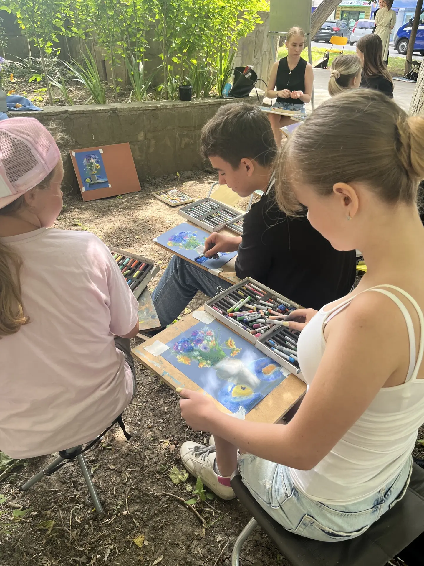 Творческий вторник: пастельный этюд  🎨