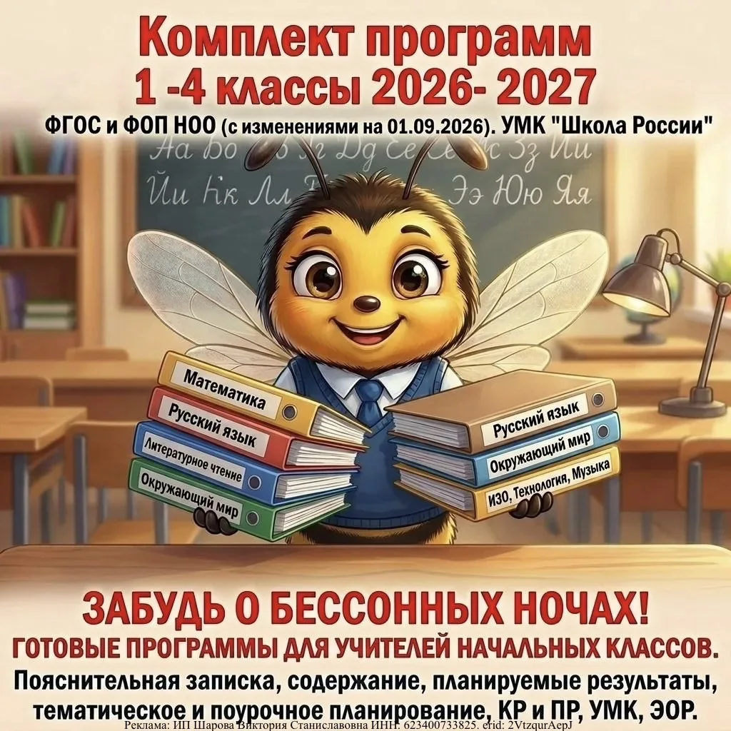 Вы всё еще сидите над программами? Или уже дрожите от мысли о новых ФГОС и ФОП НОО 🎁