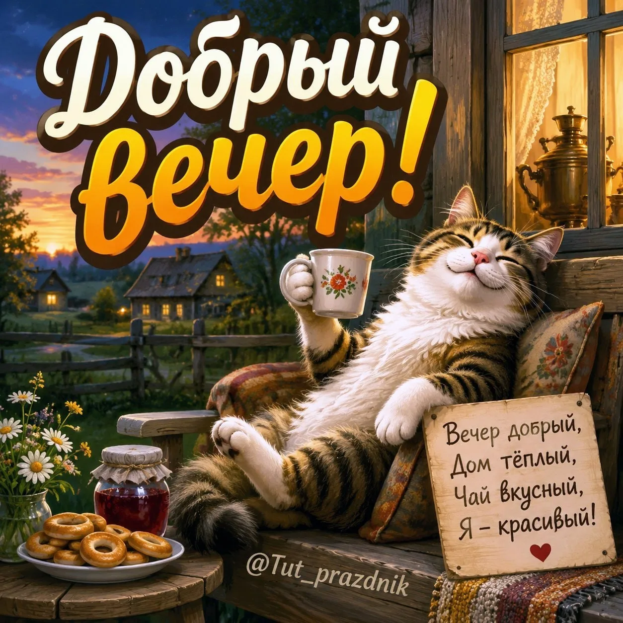 Добрый вечер!

Красивые открытки ❤️