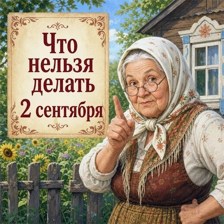 🚫 Что нельзя делать 2 сентября