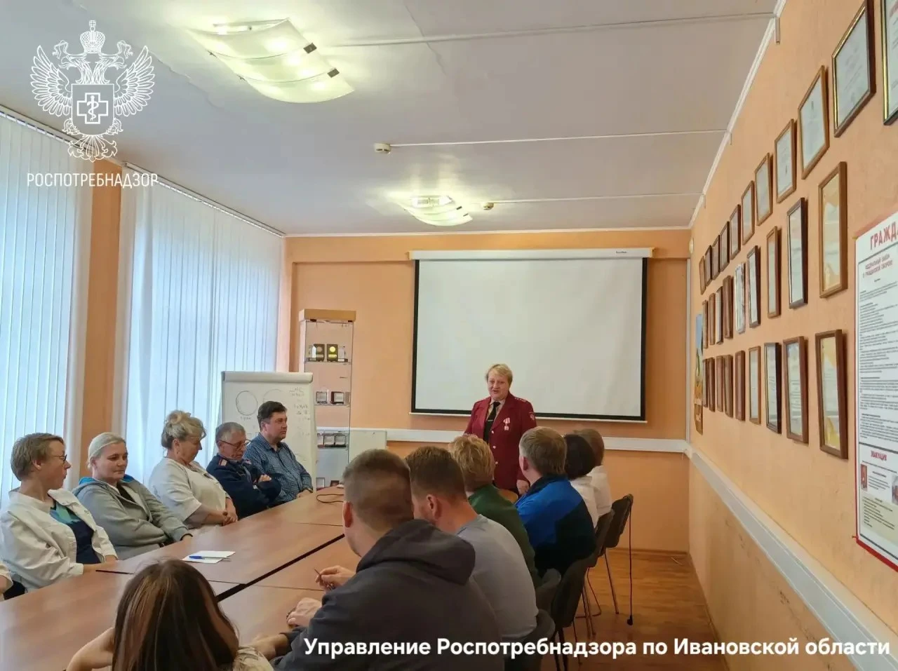⚡На прошлой неделе завершился третий этап просветительского проекта Роспотребнадзора «Л...