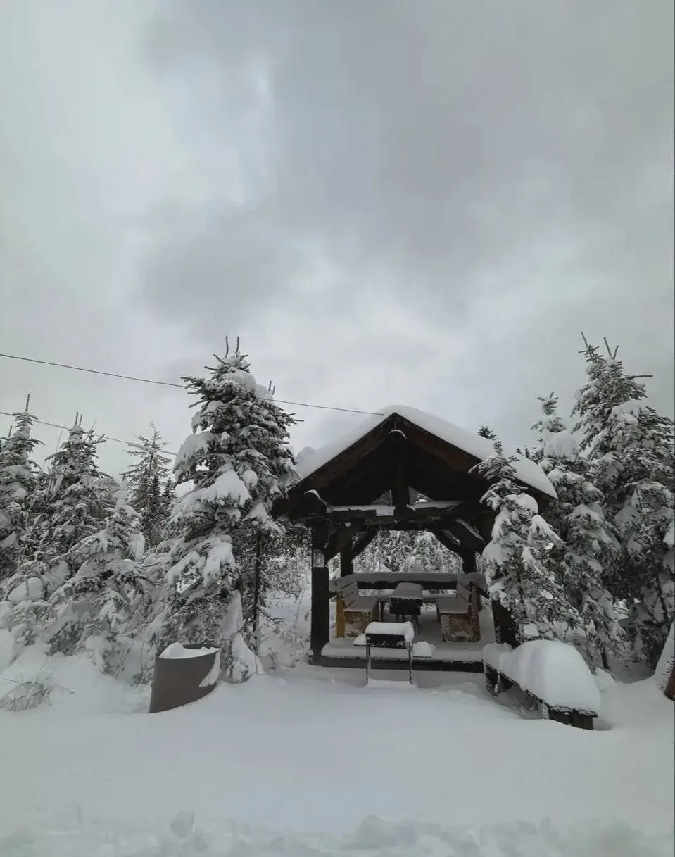 ❄️ Зима пришла раньше срока в посёлок Горный