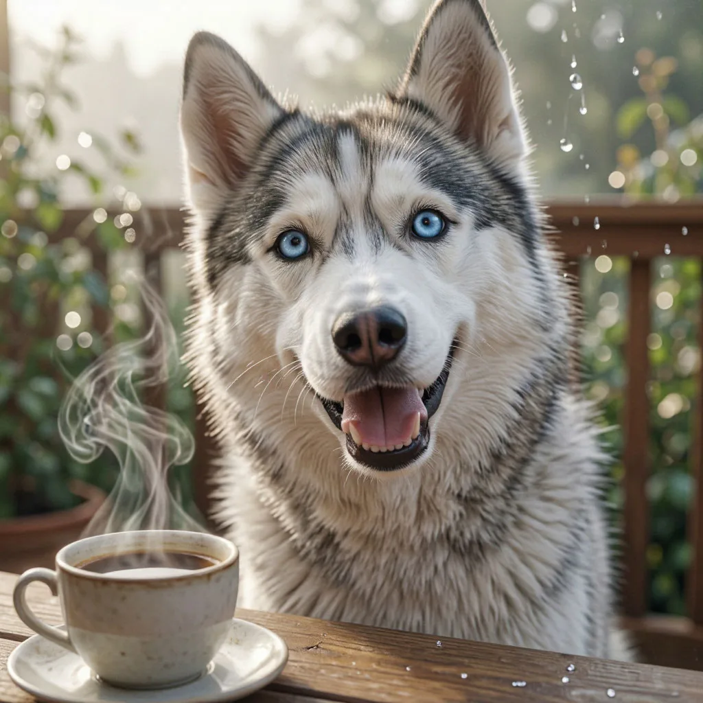 "Кофу хочешь? "
