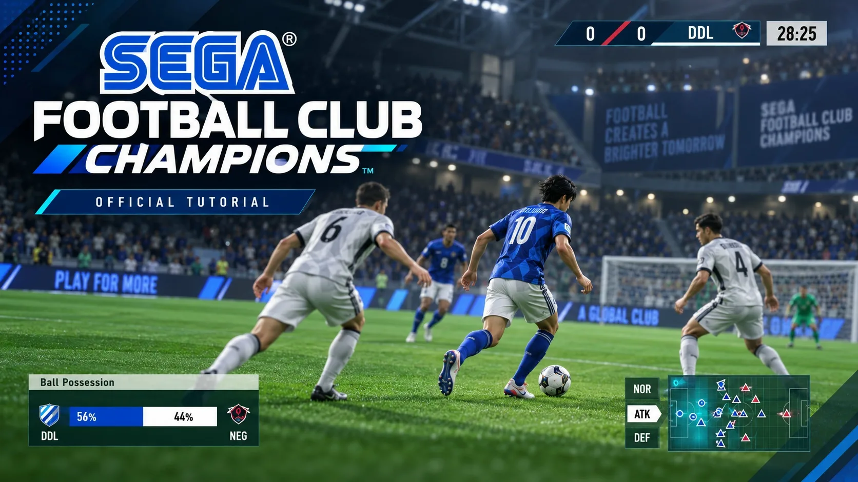SEGA Football Club Champions — еще один бесплатный футбольный менеджер, наделавший шуму...