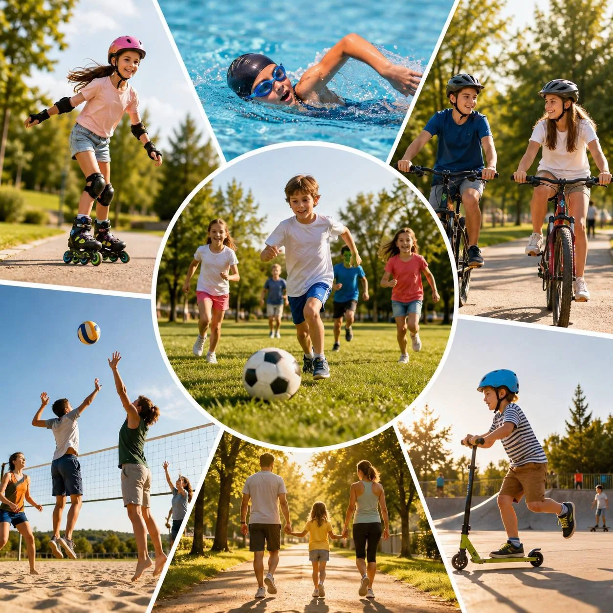 🏃‍♀️ Лето — лучшее время для движения! ☀️

Каникулы — это время отдыха, новых впечатлений и ярких э