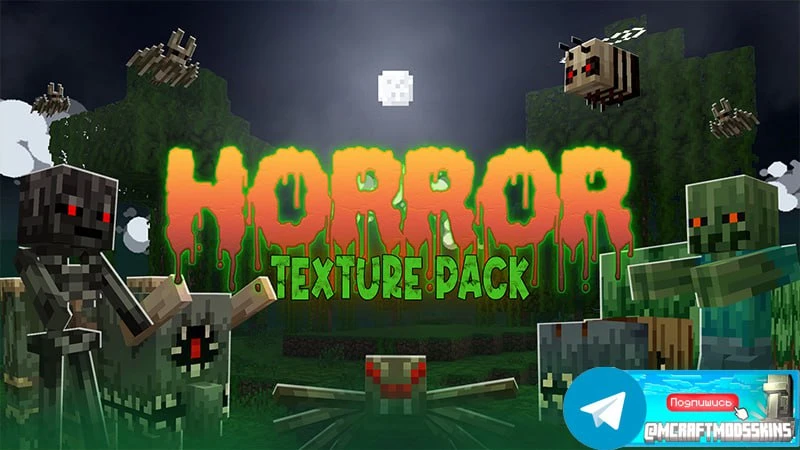 Horror Texture Pack

Войдите в мир, где царит страх и тьма берет верх с Horror Texturepack, где кажд