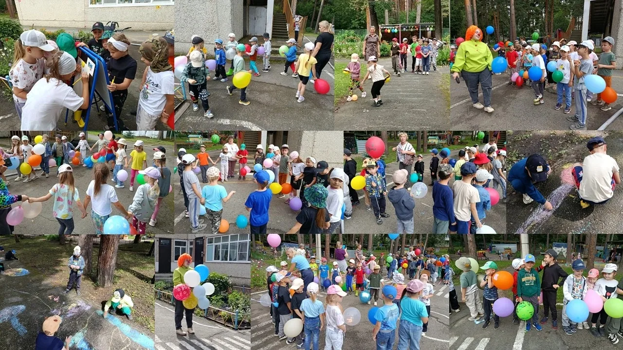 🎈Праздник воздушных шаров - это море радости и веселья! 

В нашем детском саду 17 июля прошёл яркий