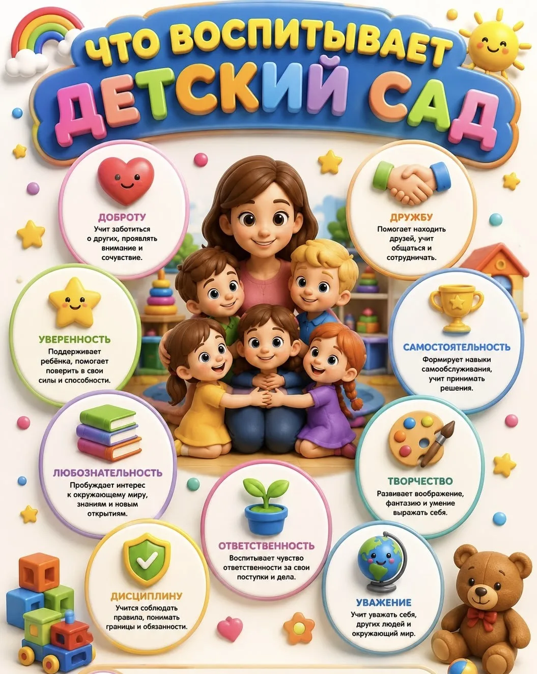 Совсем скоро наши двери вновь распахнутся навстречу звонкому смеху и любопытным глазам!...