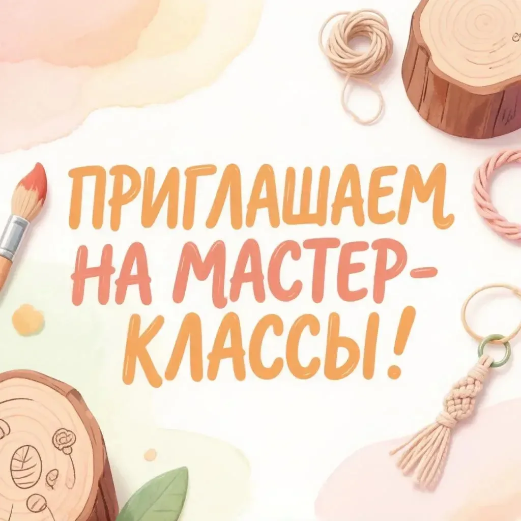 Открыта запись на летние мастер-классы для детей всех возрастов. Это отличная возможнос...