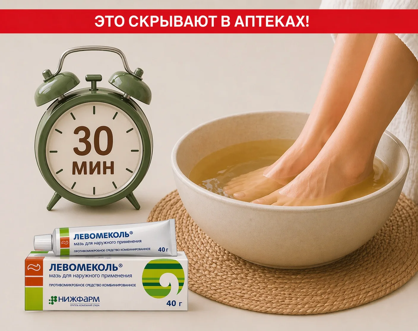 ‼️ Замочите ноги в этом растворе и увидите, как почти сразу уйдут болезни   Рецепт: • 1 литр воды: -