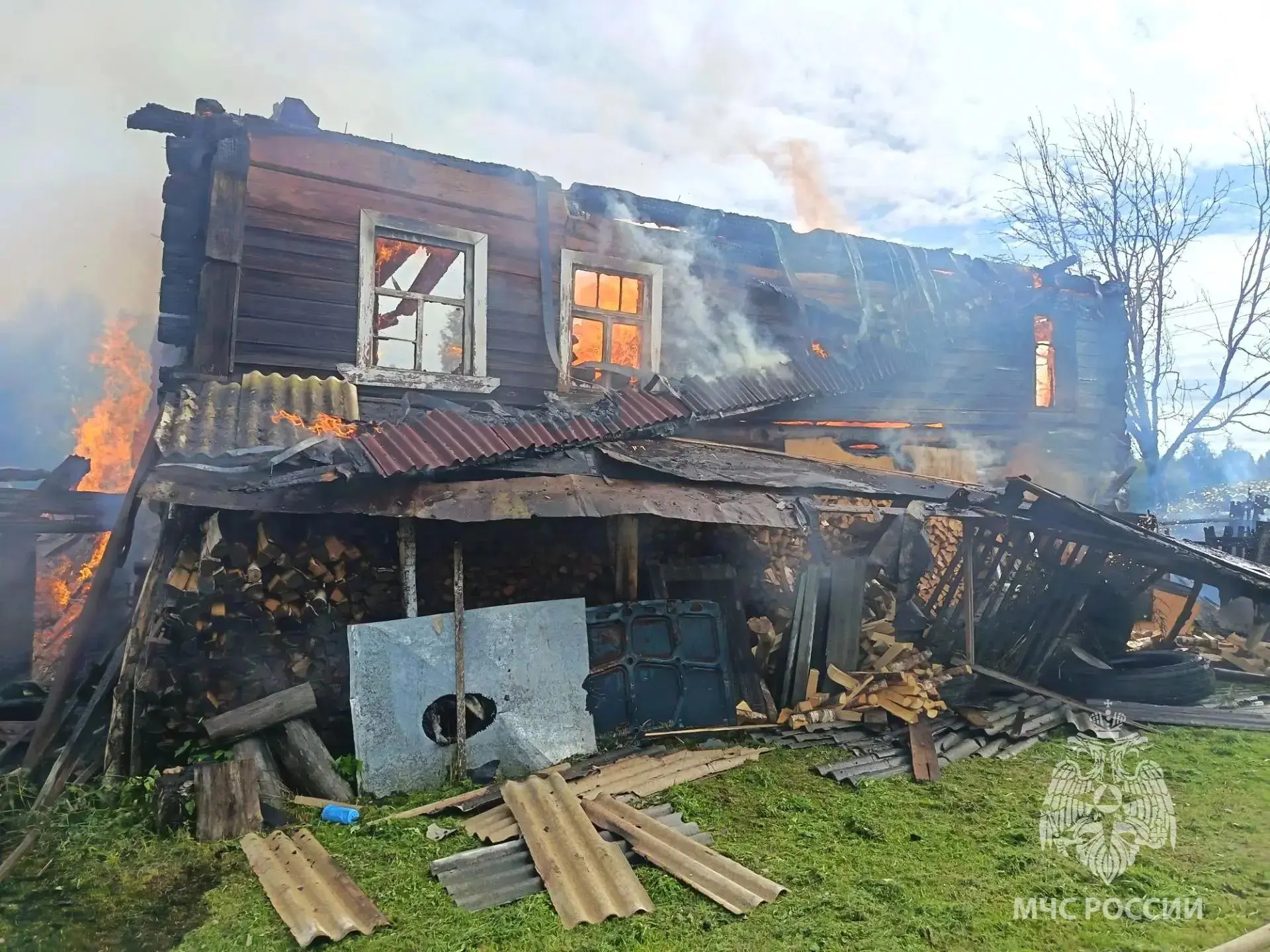 🔥 За минувшие сутки в Новгородской области зарегистрирован 1 пожар