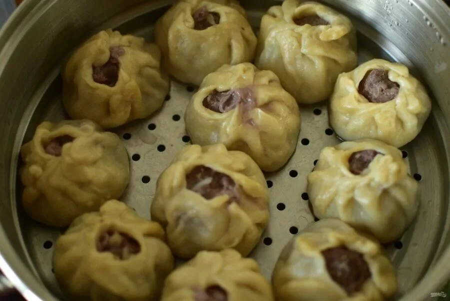 Напишите, пожалуйста, рецепт вкусных бууз 🙏