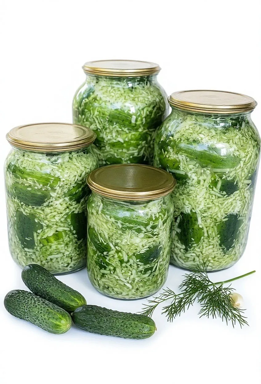 🥒 ОГУРЦЫ В СОБСТВЕННОМ СОКУ: ХРУСТ, ЧЕСНОК И ПРАВИЛЬНАЯ КИСЛИНКА!