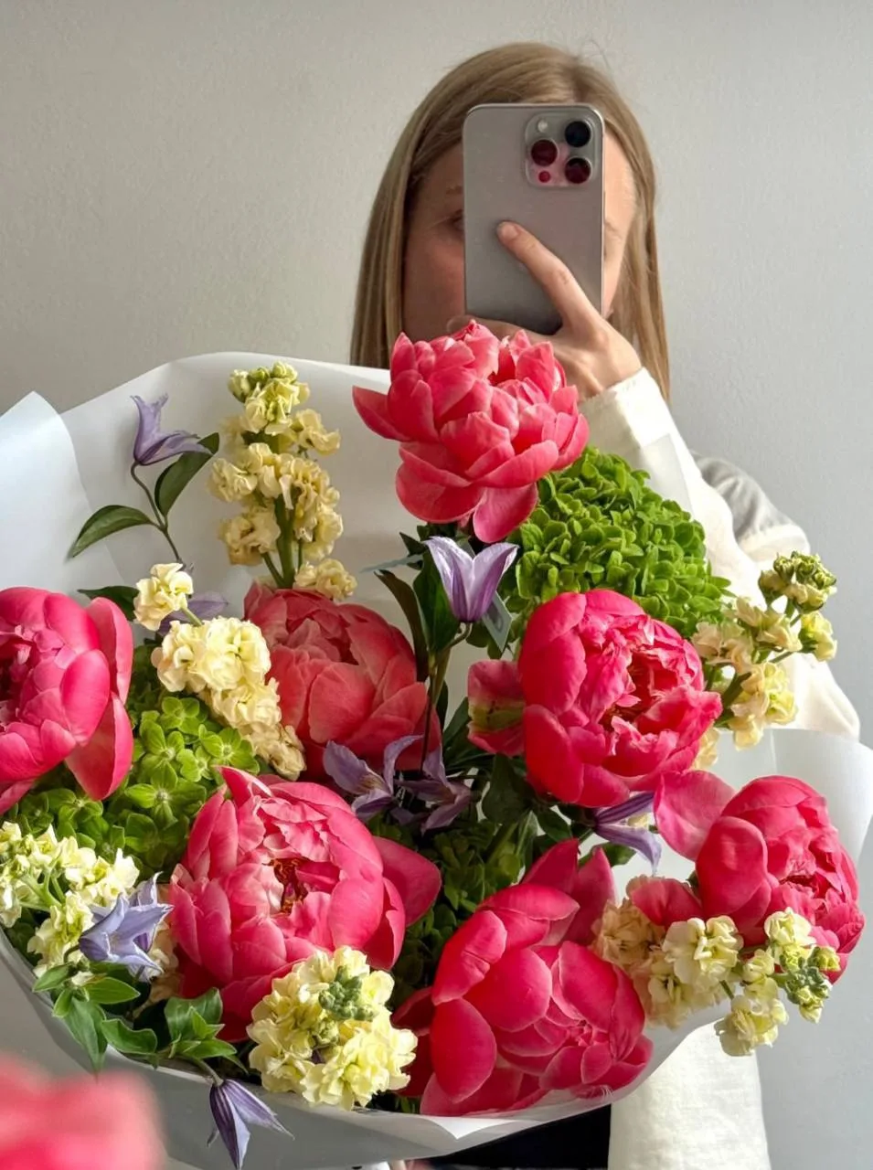 Пионы-хамелеоны по 590₽🌸