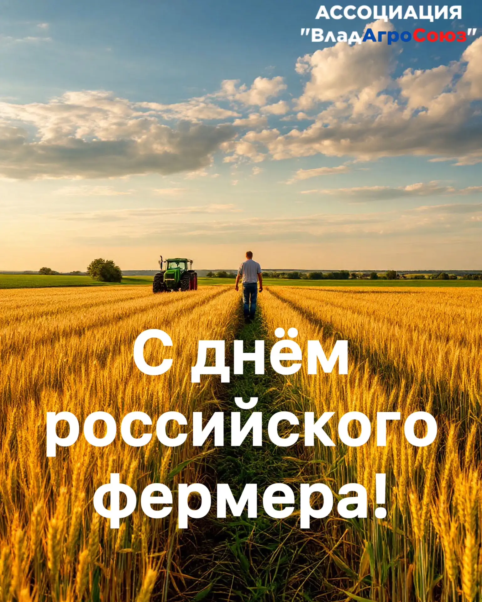 С днём российского фермера! 👨‍🌾 

🍃 Сегодня - праздник тех, кто не ждёт лёгкой жизни, а просто де