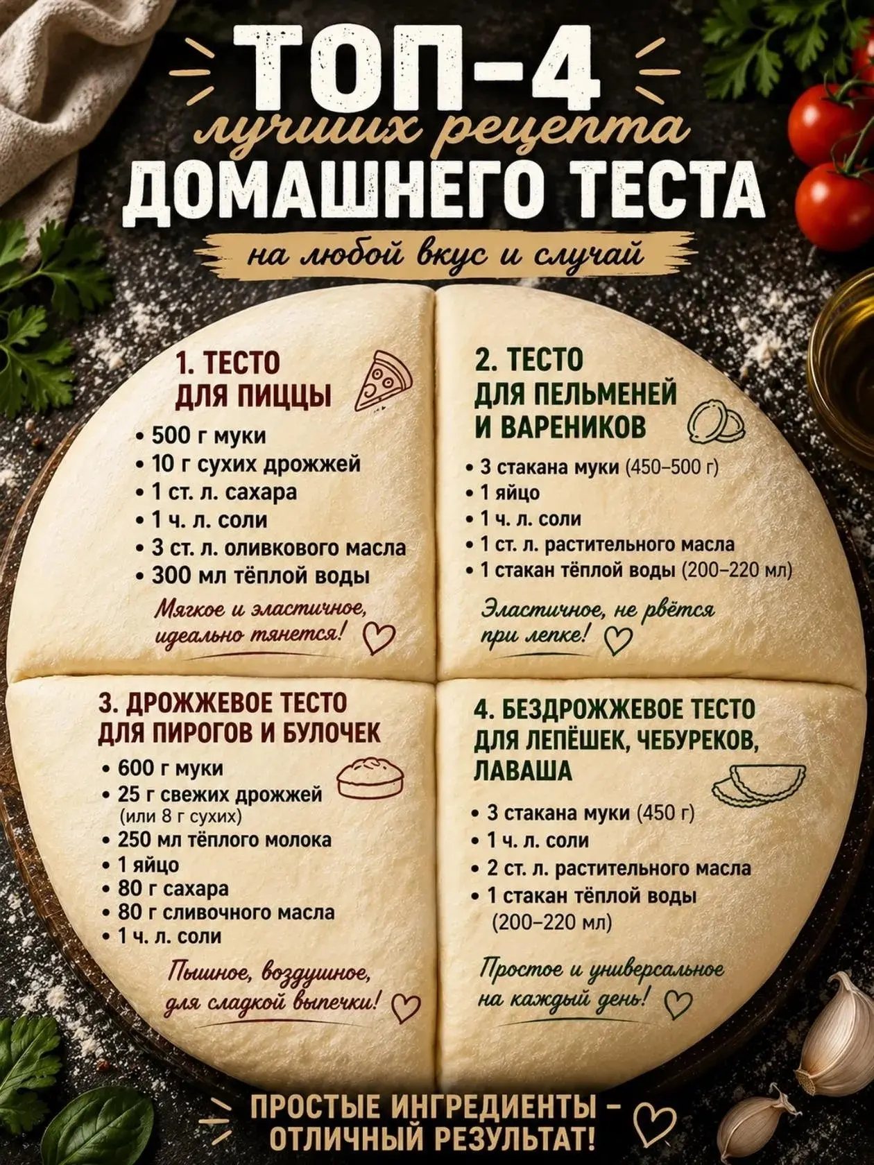 Салаты, закуски и заготовки на любой случай