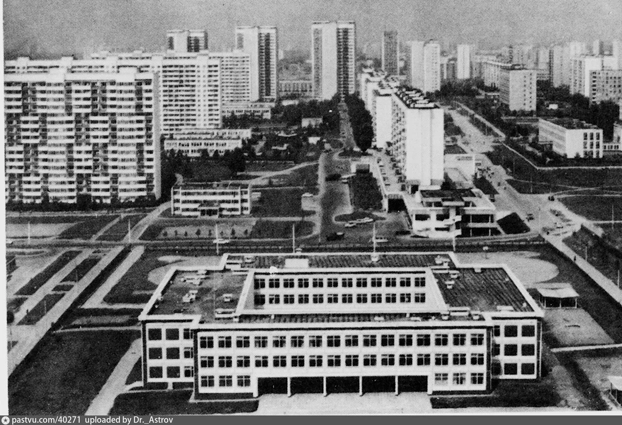 Панорама Тропарёва с гостиницы