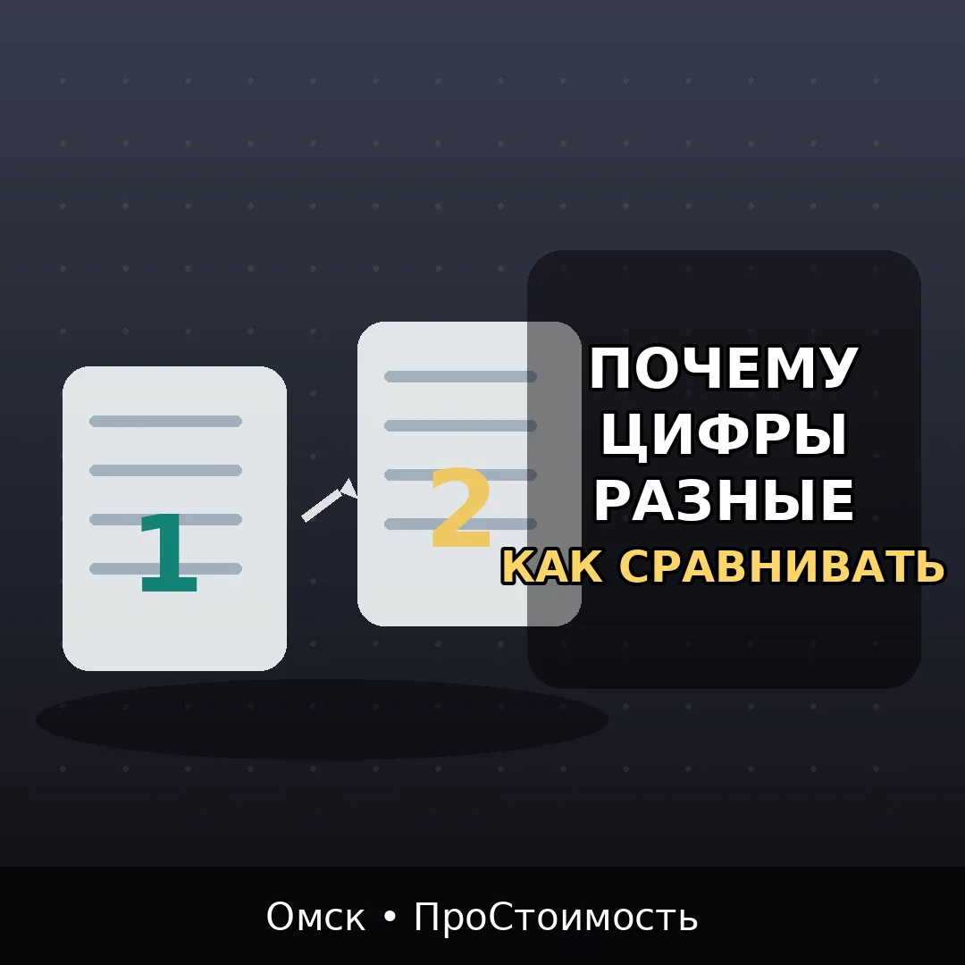 Почему у разных оценщиков разные цифры (и как сравнивать правильно)
Люди часто удивляются: “Мне назв