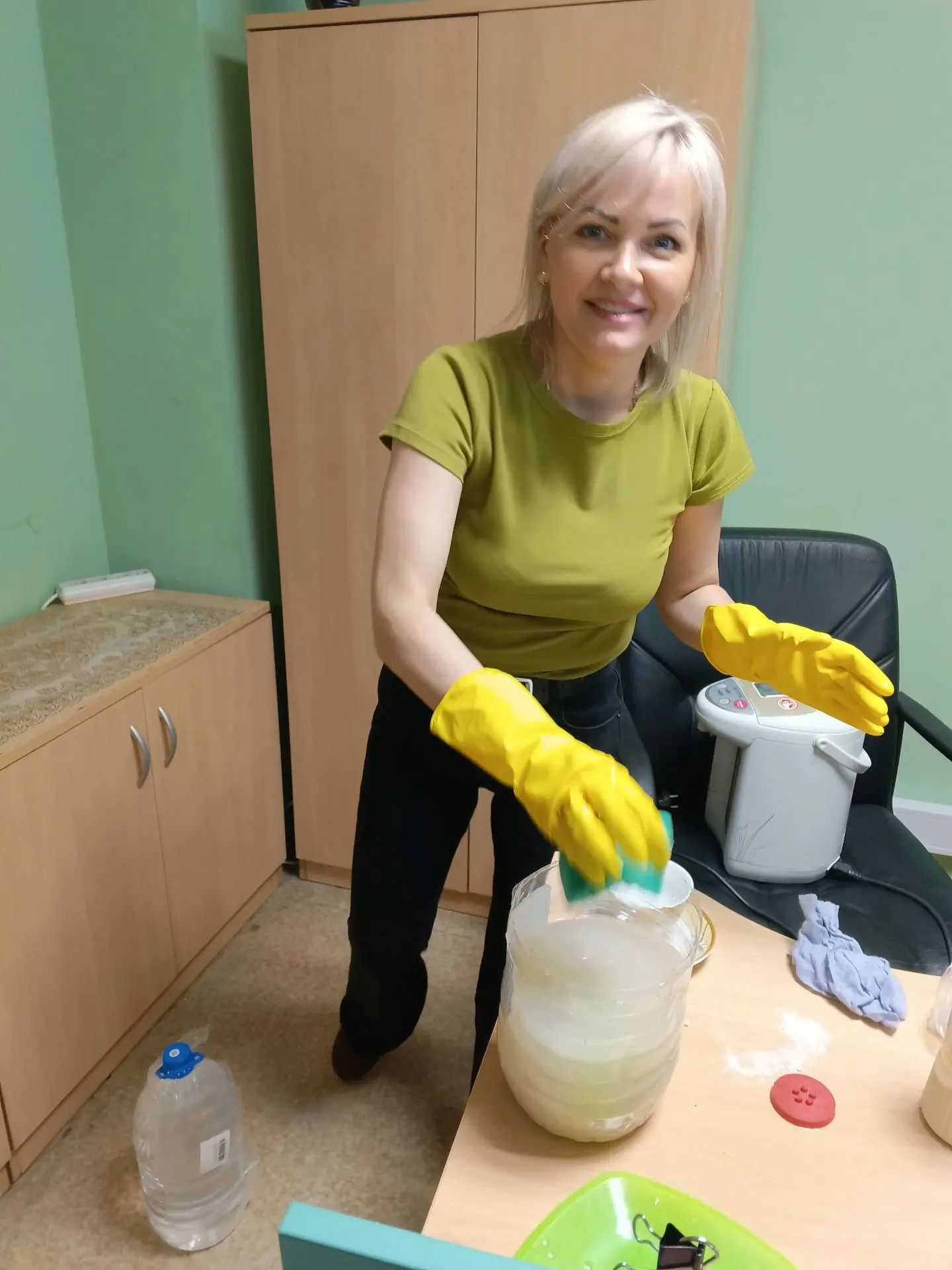 🌸 Субботник прошел в атмосфере позитива и хорошего настроения, ведь наведение порядка ...