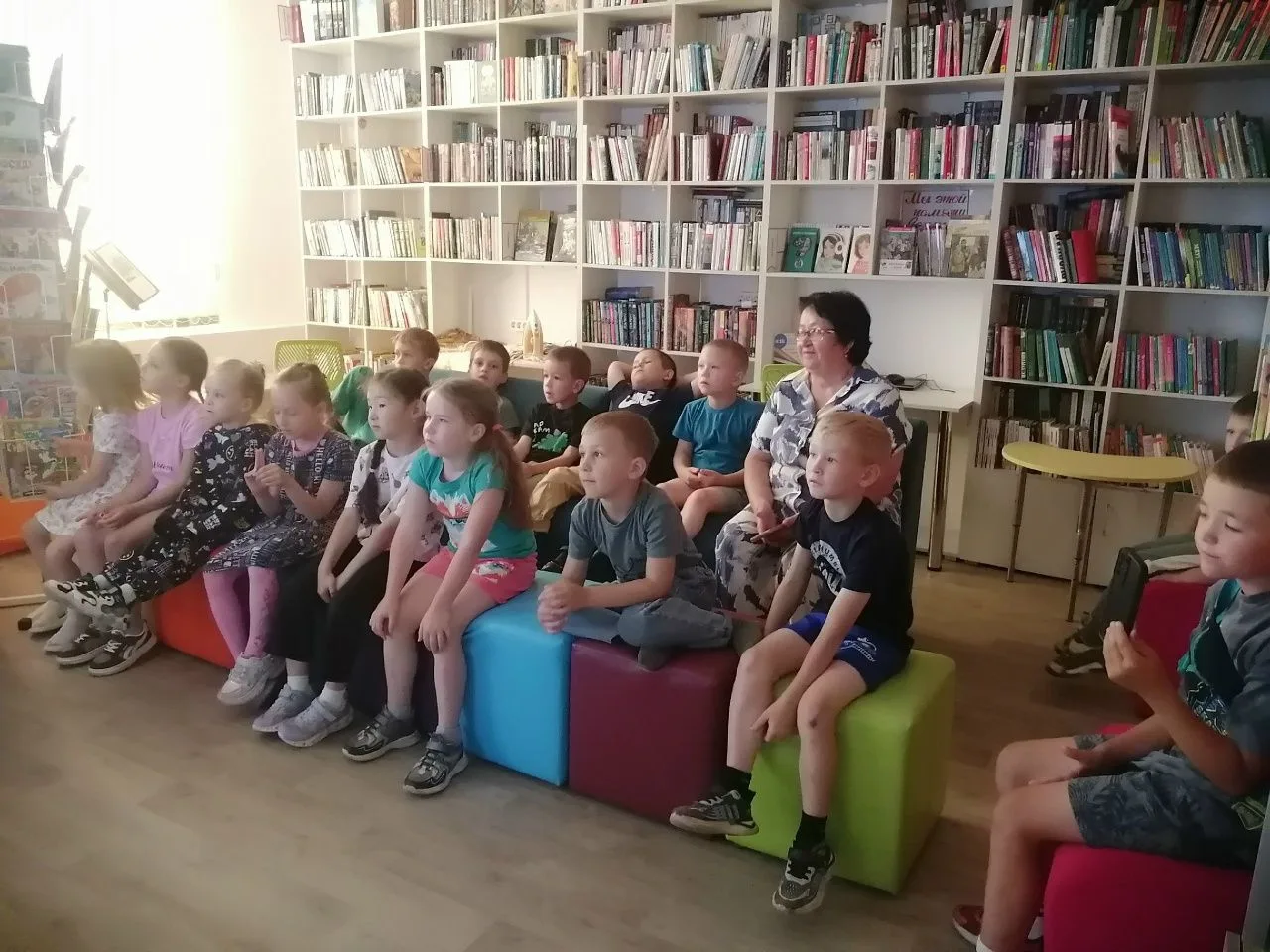 Не Библиополис, а сказочный ларец🥰
Чудесные ребята из детского сада «Золотой ключик» сегодня стали 