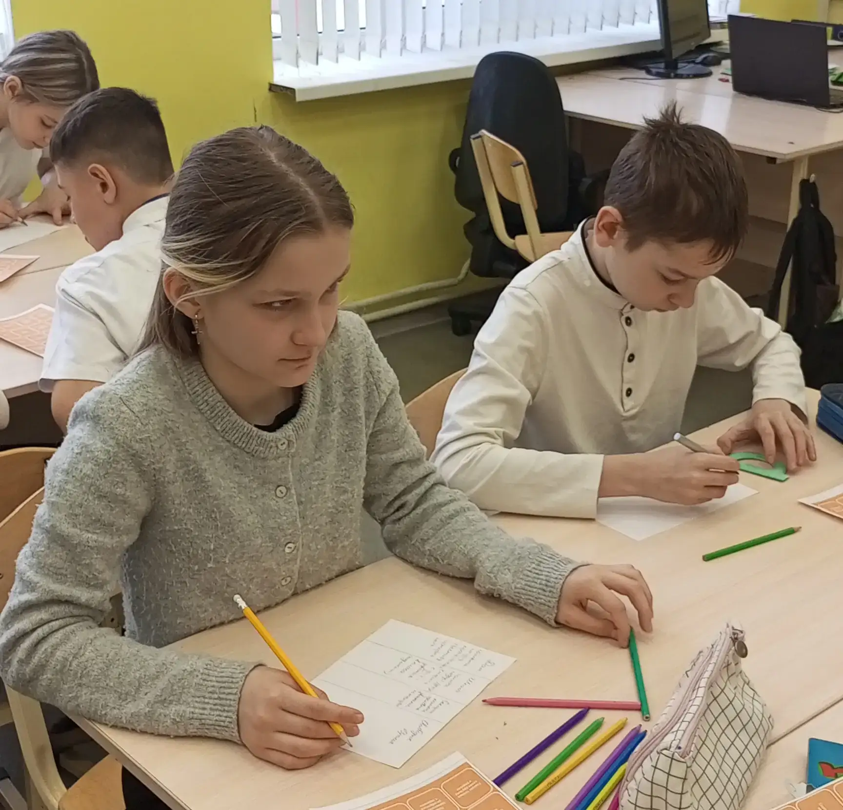 ✨ Энергия добра: урок, который вдохновил! ✨  20 марта 2026 года в 5 «В» и 5 «Г» классах прошёл особе