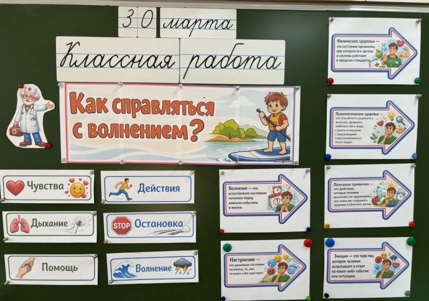 Разговоры о важном. 30 марта 2026. Как справляться с волнением?  • Волнение — это естественное состо