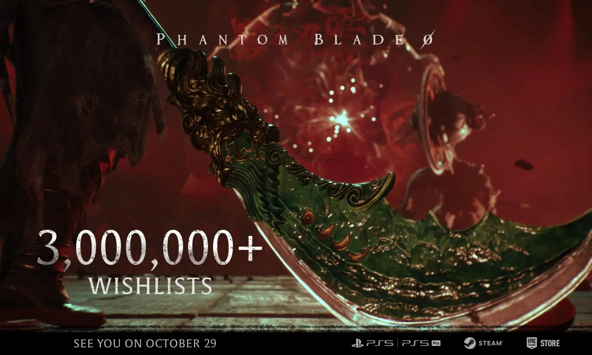 Phantom Blade Zero добавили в списки желаемого три миллиона раз